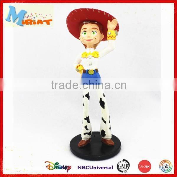 Hot Pixar Toy Story Wrangler Woody Plastic Minifigure