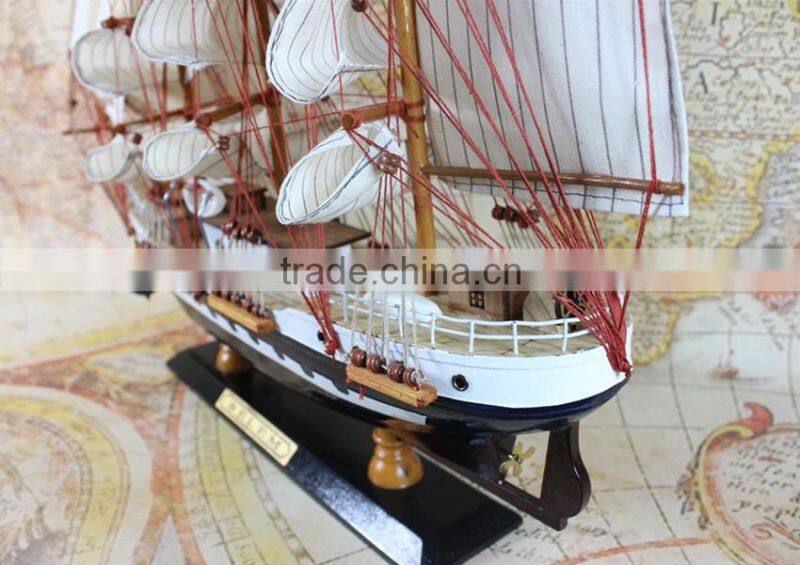 HOT sale handcrafted desk decor fishing sailing boat decor gift
