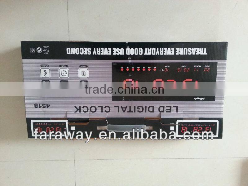 led digital clock for underground parking