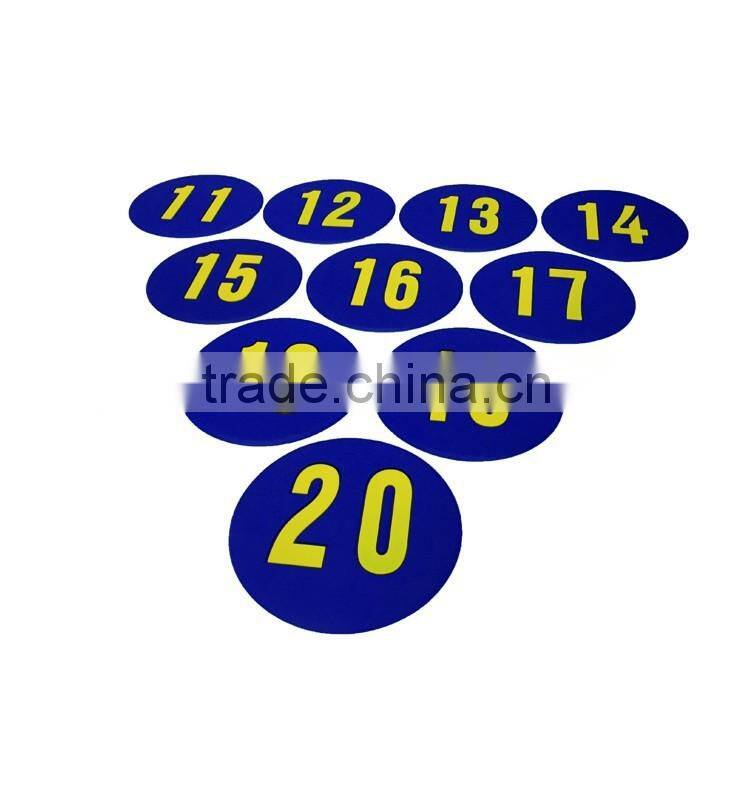11-20 round small number mark cards