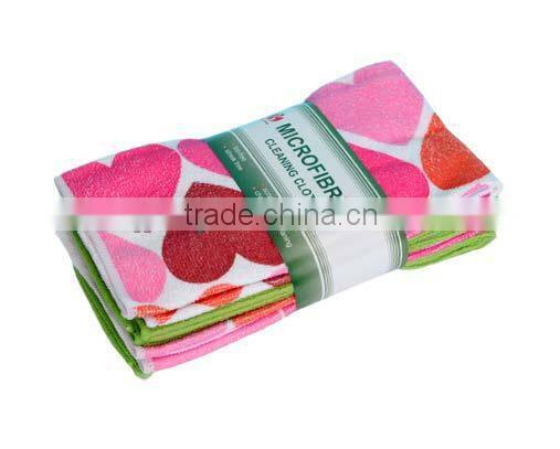 Microfiber printed towels 380GSM