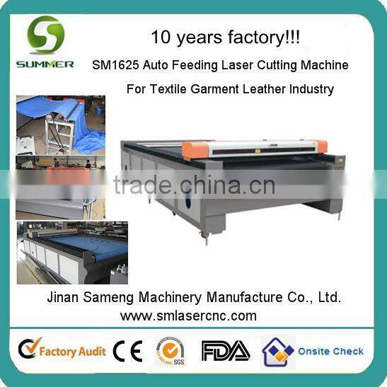 1625 auto feeding laser cutting machine