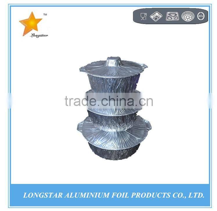 packaging harga aluminium foil disposable baking tray POT