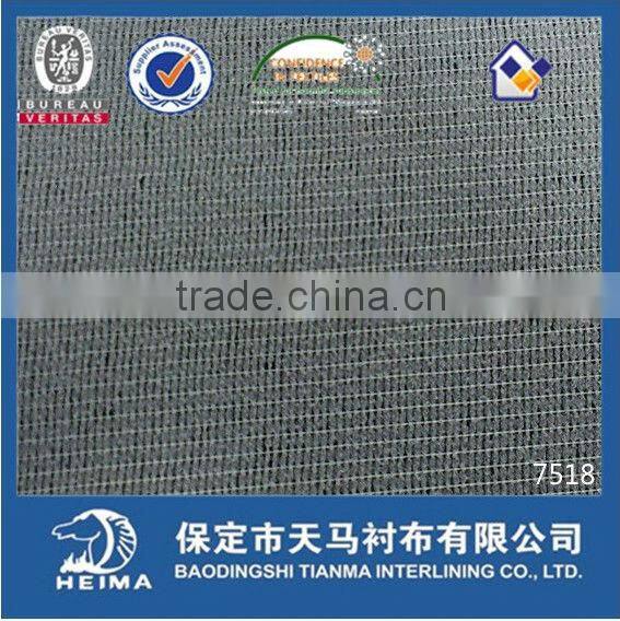 100% polyester fusible knitting interlining garments accessories