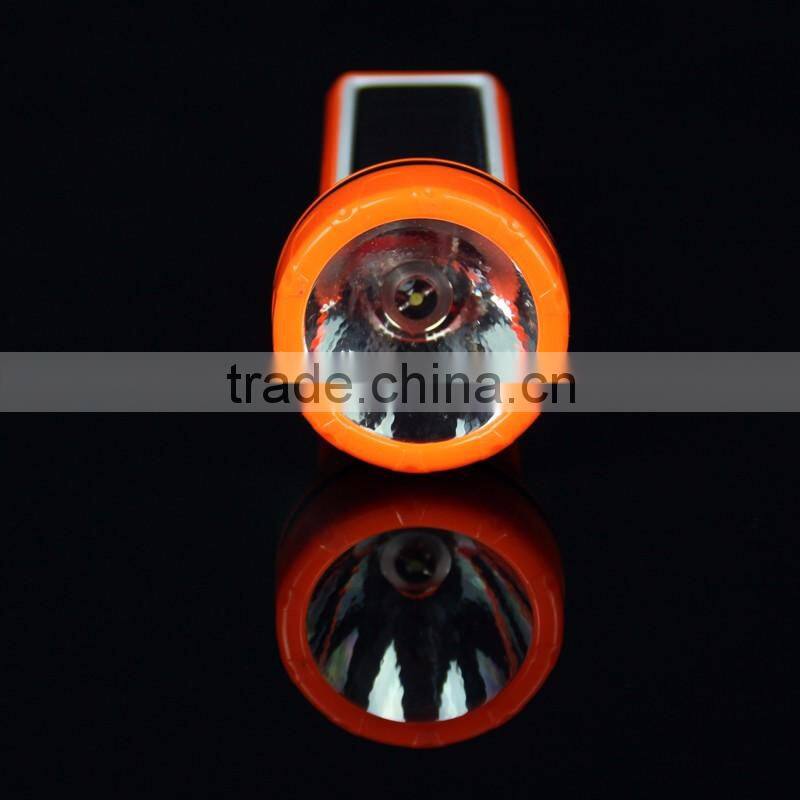 Solar Flashlight Electronic Factory Selling Camp Torch