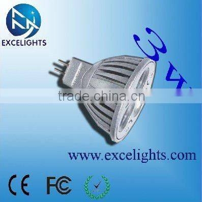 high brightness 3w dimmable led spot lamp