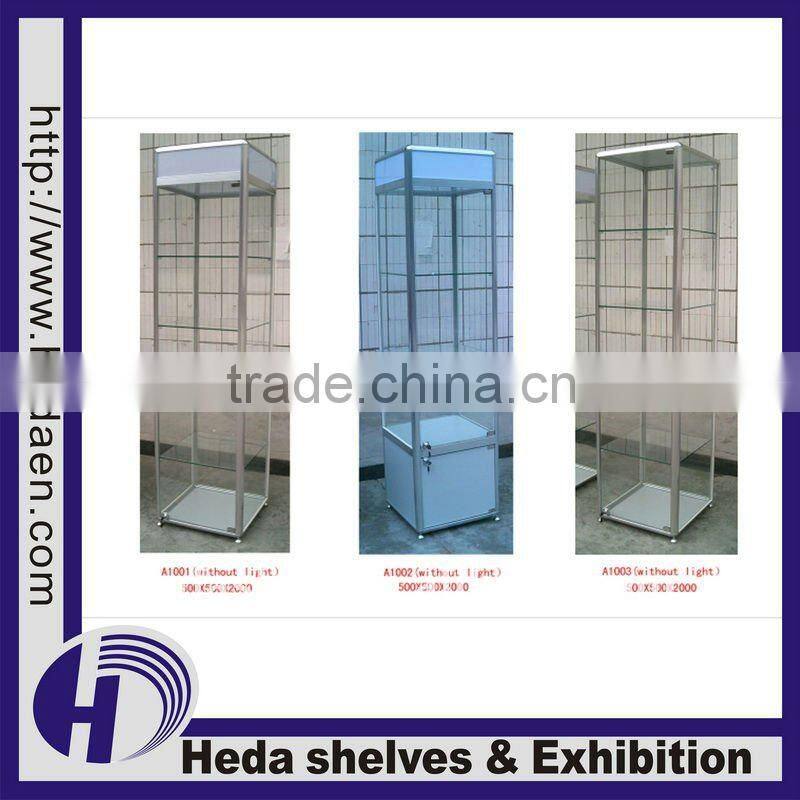 Rectangular Titanium-alloy Display Showcase