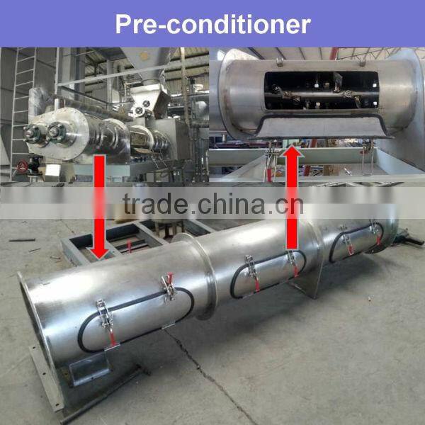 High performance floating fish feed machine