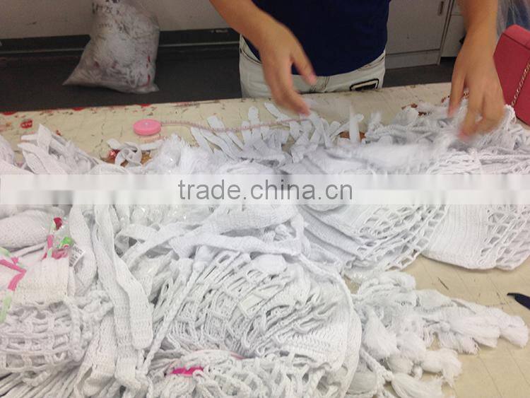 women's bikini with white Knitting swimming trunks sexy women trunks