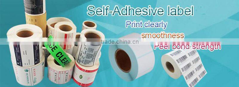 Adhesive Thermal Till Roll Thermal Sticker Label WIth High Quality Factory