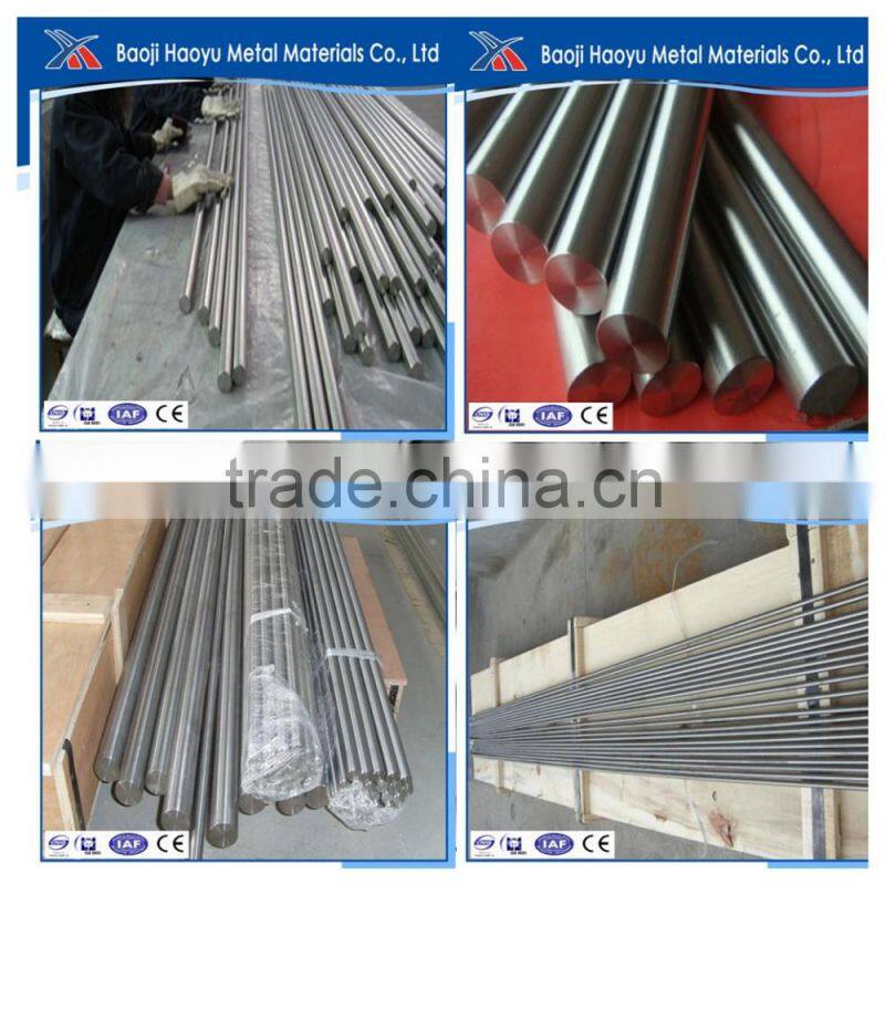 ASTM B348 Gr2 G3 Titanium bar for industry