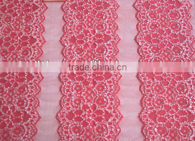 2056 stretch lace trim nylon lace trim