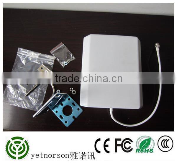 433MHz 13dBi panel antenna for wireless IP Camera 3 meters cable N Female