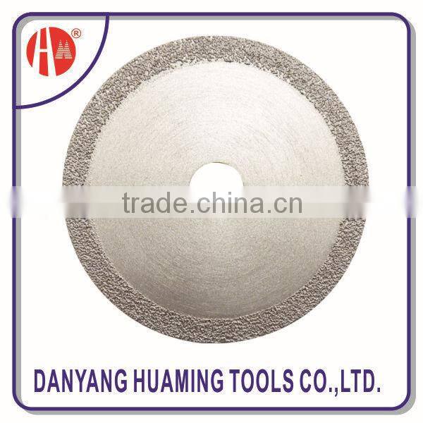 Vacuum brazed Diamond Dry Cutting Saw Blade for sanstone
