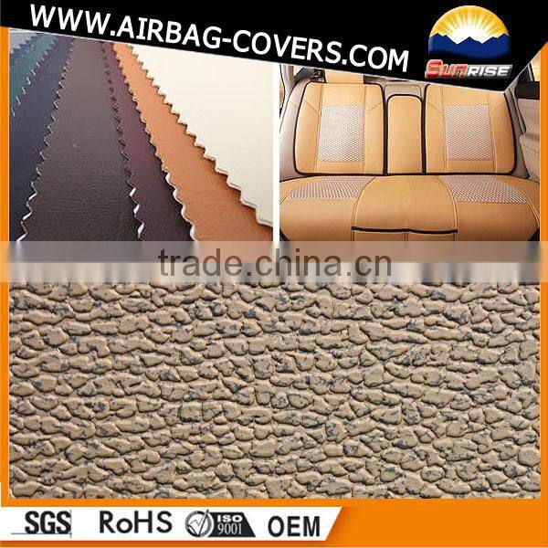 Artificial perforated leather fabric, eco-friendly leather export to Europe