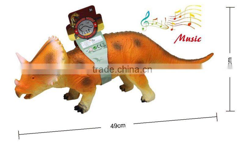 popular kids toys soft rubber dinosaur toy for sale