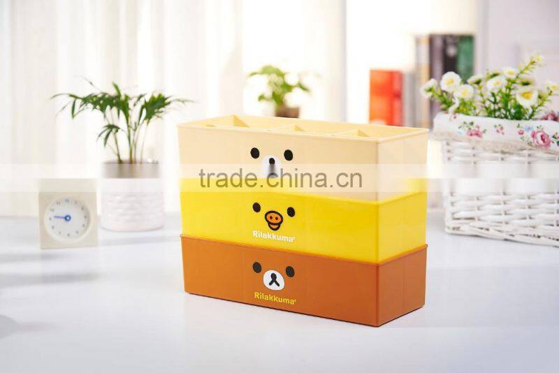 colorful plastic drawer storage box/storage basket