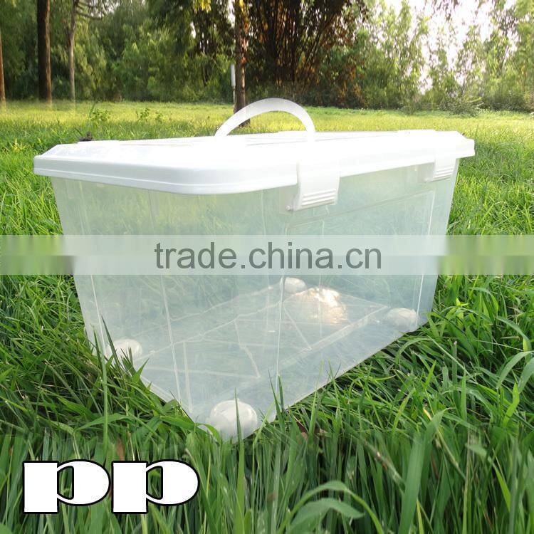 white plastic storage box
