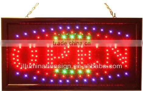 ABS Molded Frame Open Motion Led Sign Wholesell