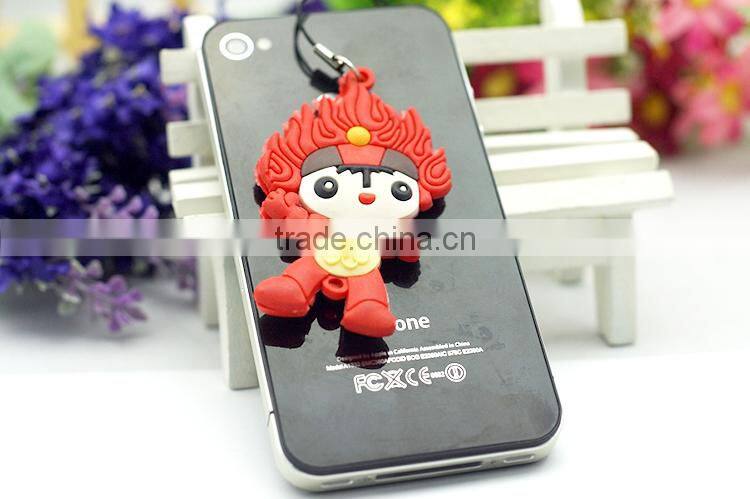 Hot Sell OEM Design mobile phone key chain