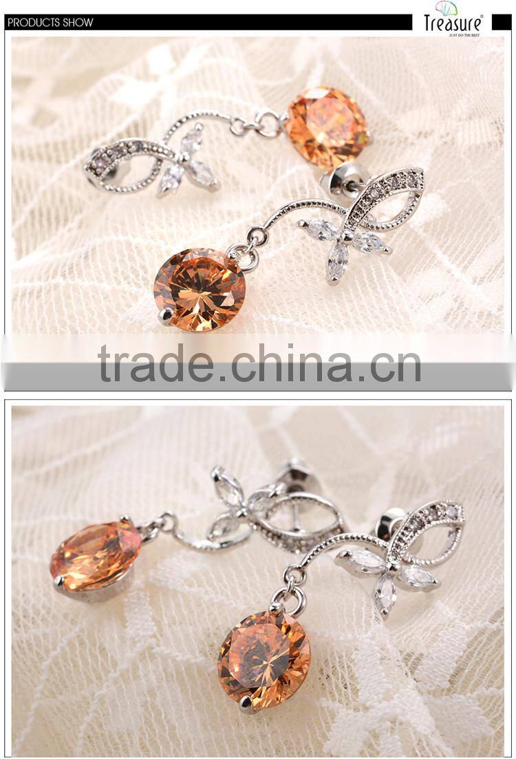 2015 New Fashion earring end caps with low price