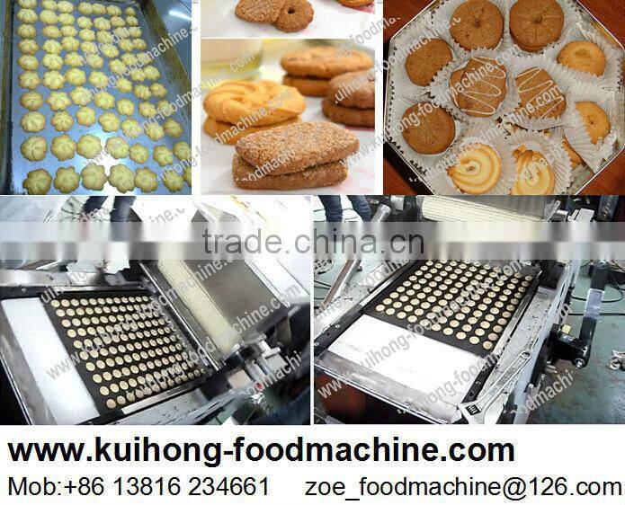 PLC Cookies making machine/semi-automatic cookies machine