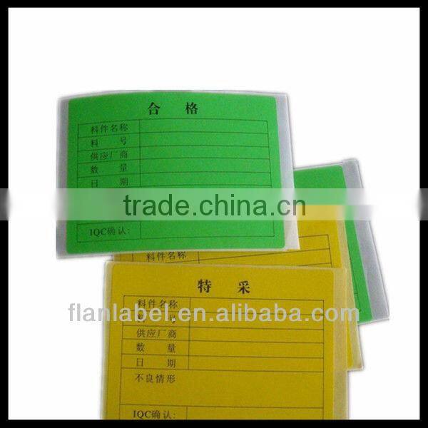 A4 self-adhesive green fluorescent paper