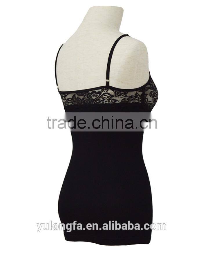 Factory New Design Lace Spaghetti Strap Camisole