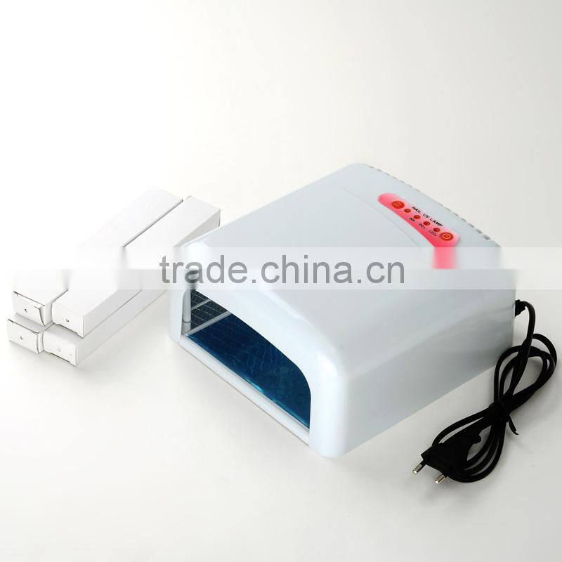 2016 hot sale good quality HL-888 36w nail gel uv lamp