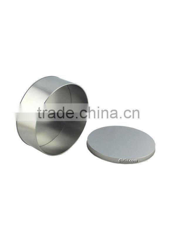 round tin, round box, round container