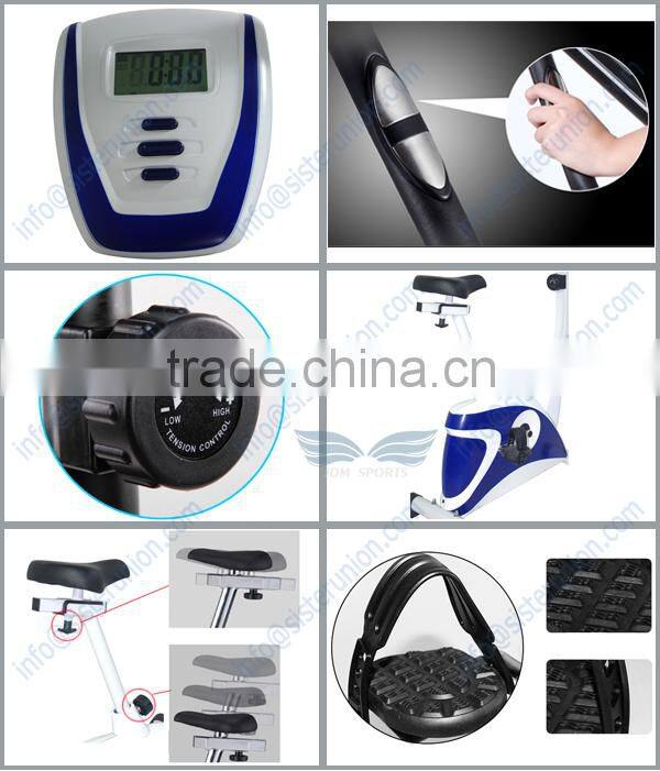 Exercise equipment custom color folding magnetic bike