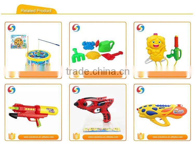 Promotional creative funny kids plastic B/O gun with light and music