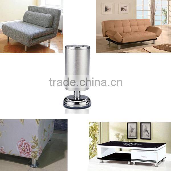 Aluminum and Zinc Alloy Furniture Legs Adjustable Sofa Feet