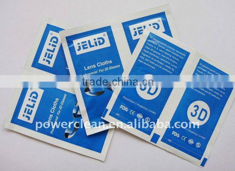 top quality glasses cleaning wet tissue