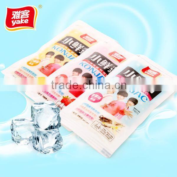 Yake 50g assorted mini fruit jelly with konjac