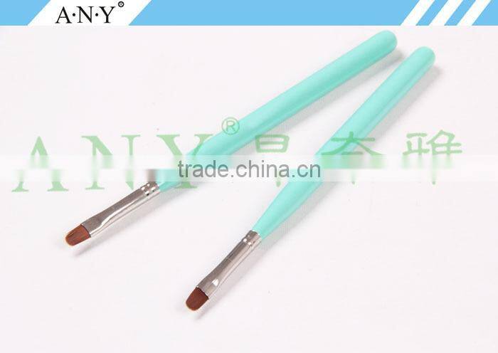 ANY Nail Art Beauty Care UV Coating Wooden Handle Nylon Nail Brush French Nails