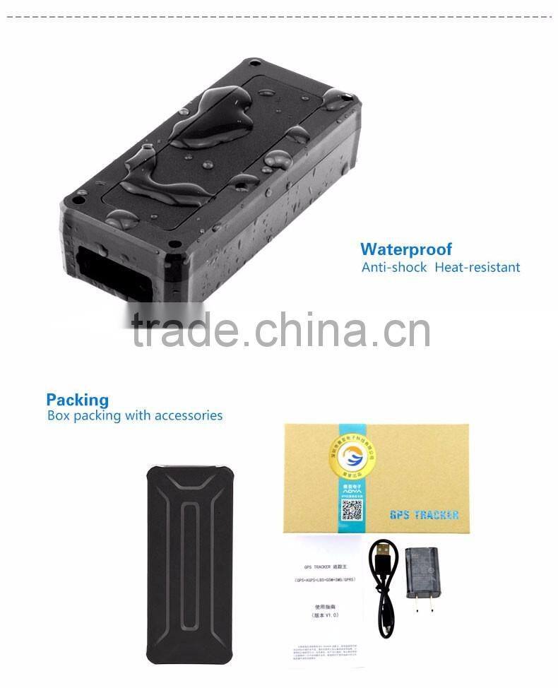 For Vehicle tracking Magnetic installation wireless gps car tracker