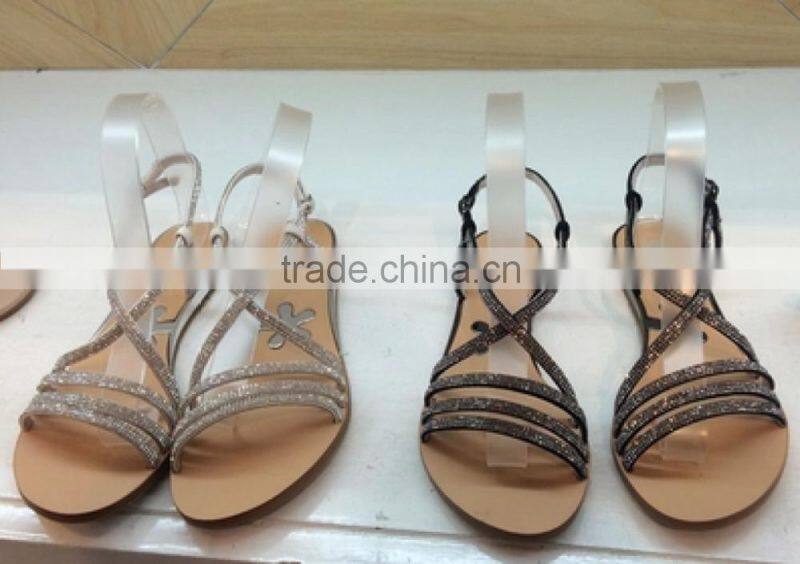 Comfortable summer flat thong sandals, Roman women shoes European and American fashion female with flat sandals