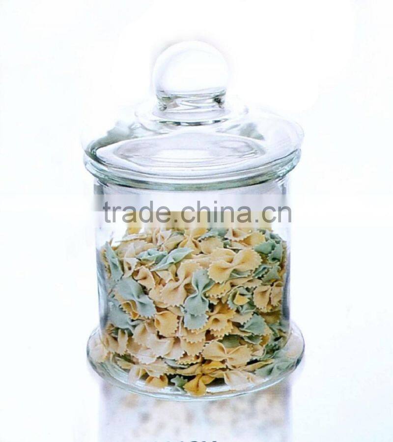 antique decorative food grade round wholesale glass cookie storage containers jars wholesale
