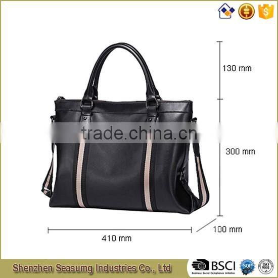 High Quality PU Travel Tote Bag for Men
