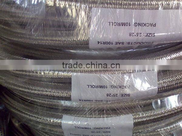 free samples Teflon Hose/Hydraulic Hose SAE100R14/PTFE tube
