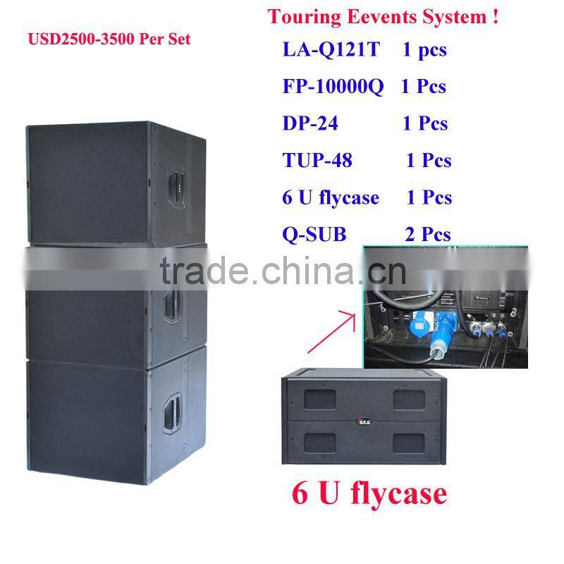 600w 12inch professional passive speakers horn load for dj instruments Q-121T