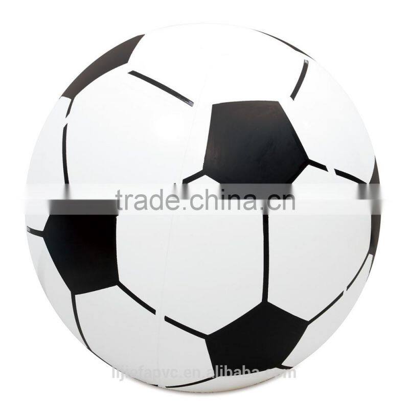 Sports toy water ball, inflatable soccer ball, PVC Inflatable Rainbow Beach Ball