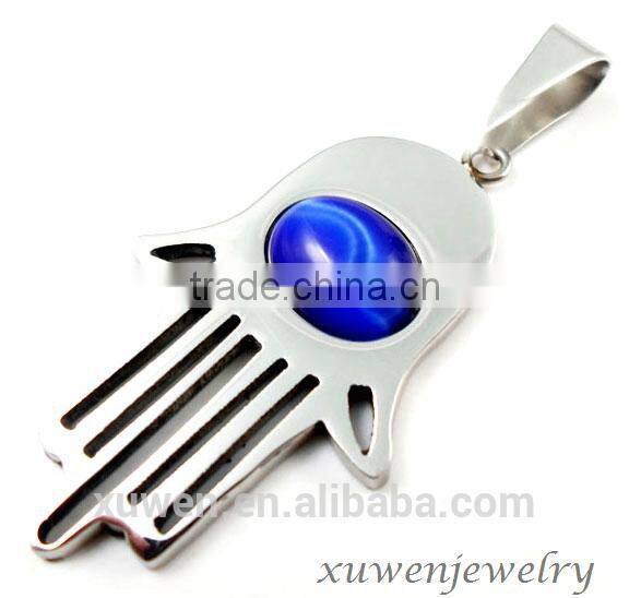 customized laser cut stainless steel gold plated pendant