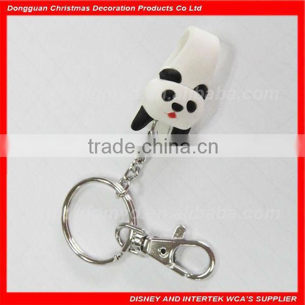 fashional bear and bird shape Soft PVC headphone cable holder