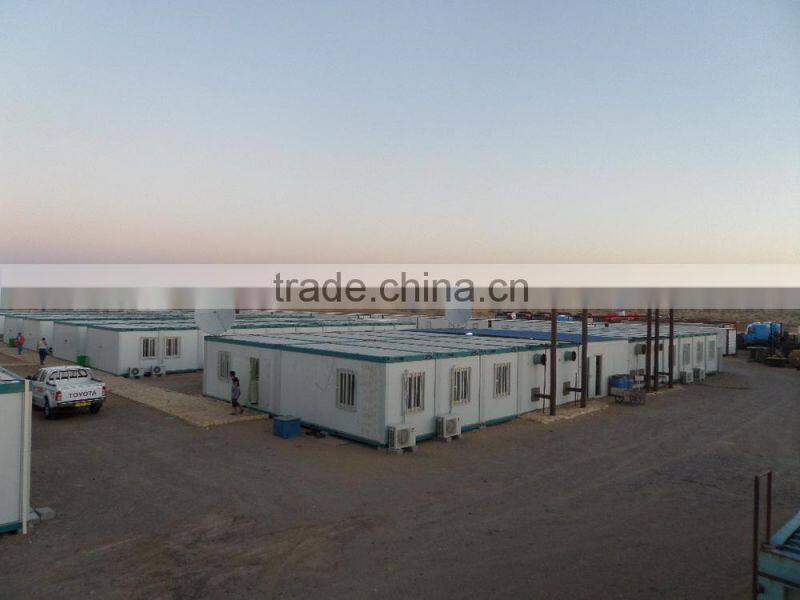 Flat Pack Container Building for Mobile Office and Toilet