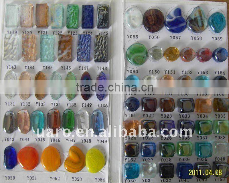 Outdoor Translucent Floor Strip Glass Crystal Mosaic Tile