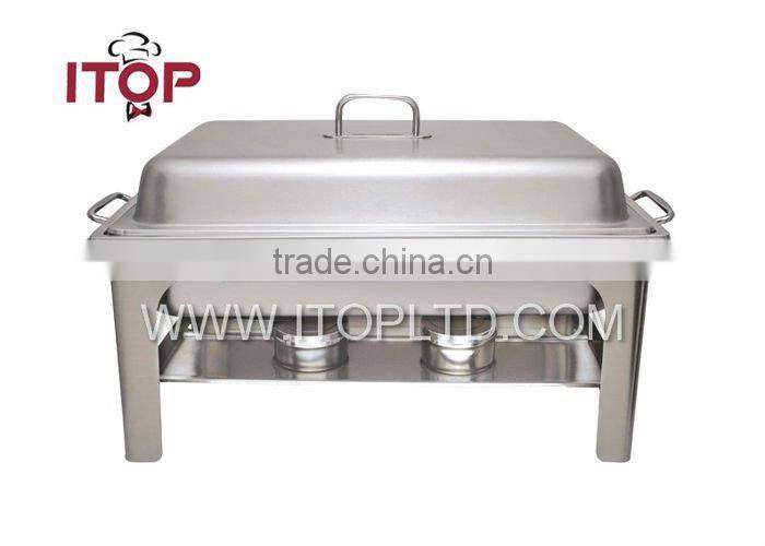 hotel equipment/square top stainless steel outdoor catering equipment