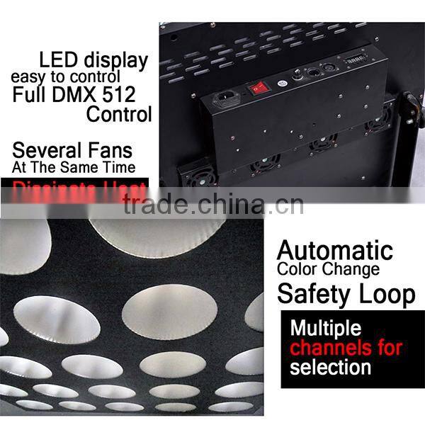china suppiler guangzhou 25 eyes led rgb matrix blinder DMX lighting