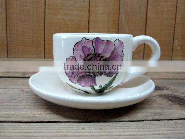 Hand paint ceramic cookie jar